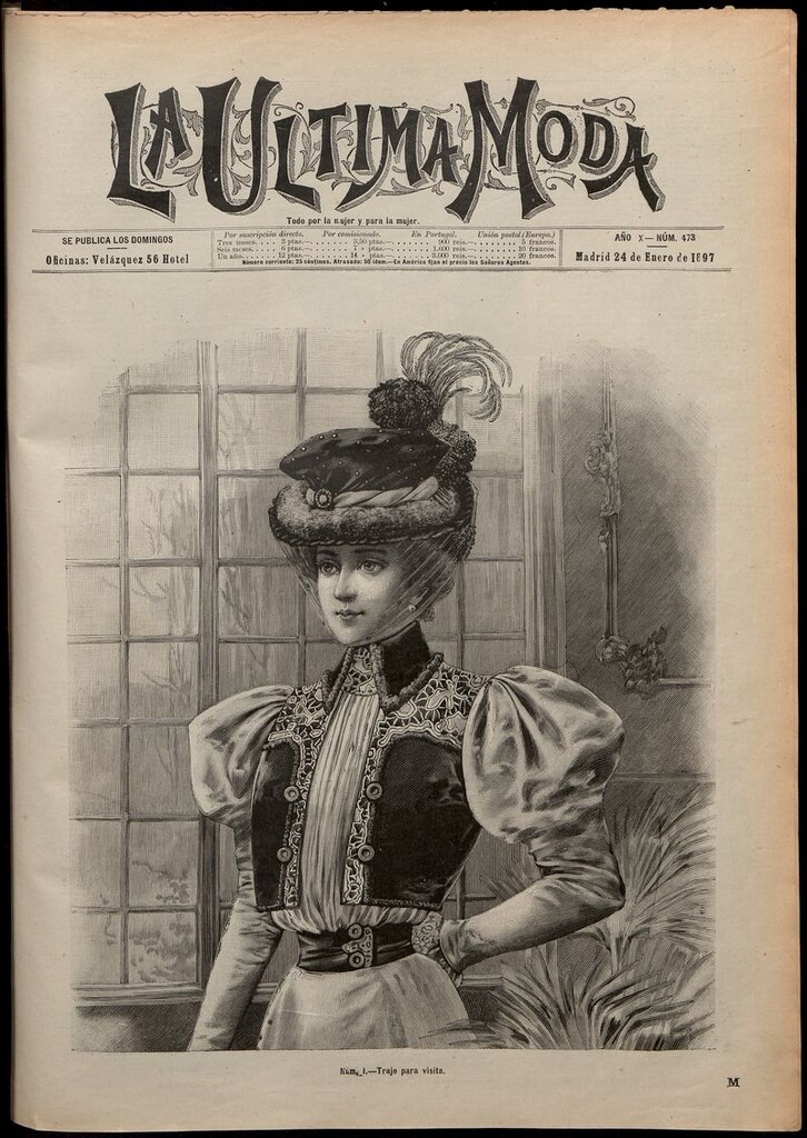 Miniatura de La Última moda: revista ilustrada hispano-americana, del 24 de enero de 1897
