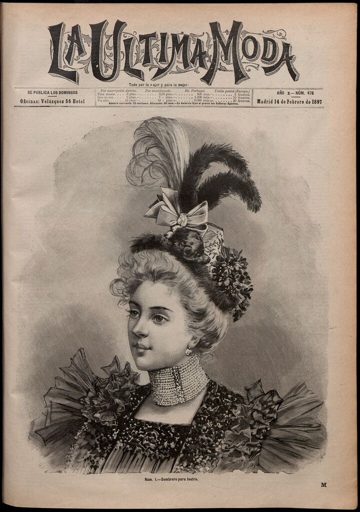 Miniatura de La Última moda: revista ilustrada hispano-americana, del 14 de febrero de 1897