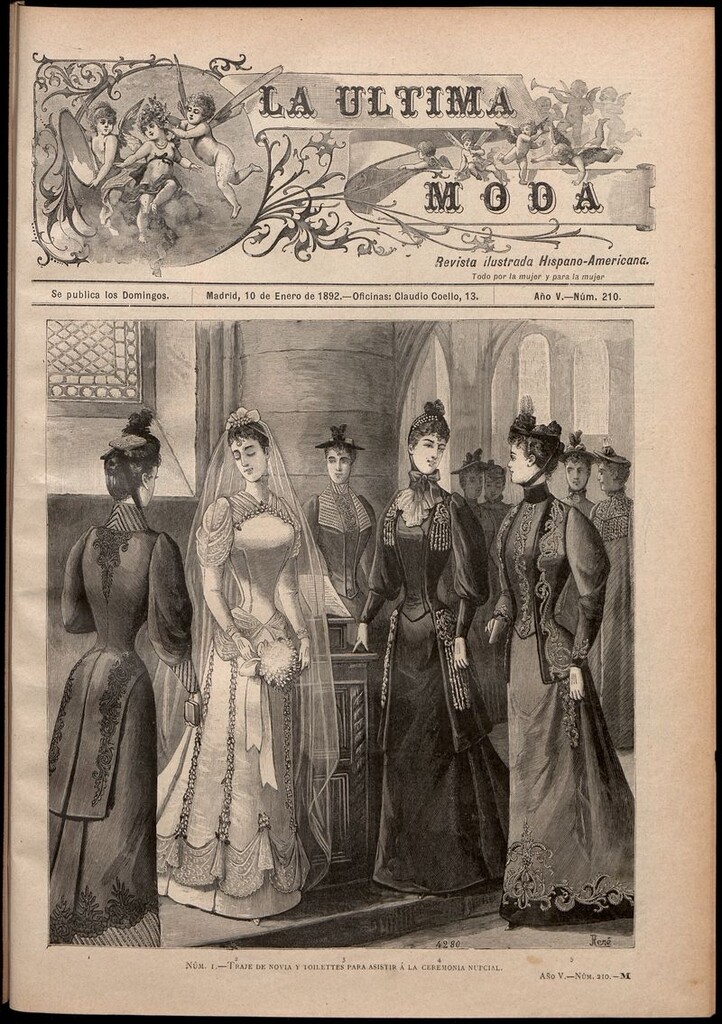 Miniatura de La Última moda: revista ilustrada hispano-americana, del 10 de enero de 1892
