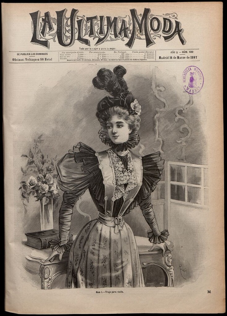 Miniatura de La Última moda: revista ilustrada hispano-americana, del 14 de marzo de 1897