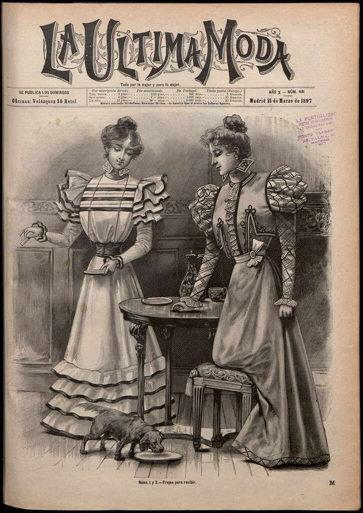 Miniatura de La Última moda: revista ilustrada hispano-americana, del 21 de marzo de 1897