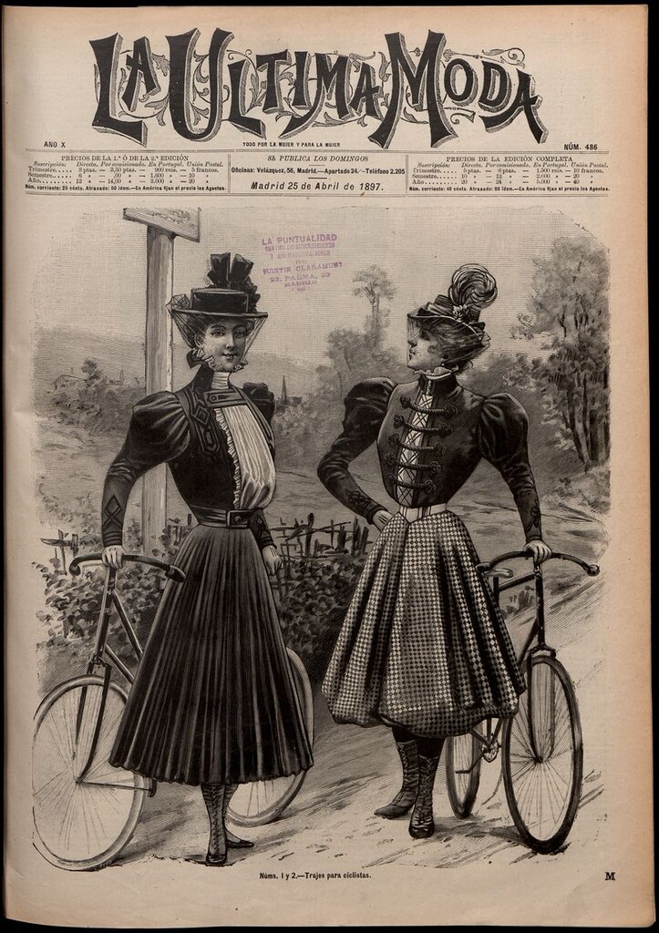 Miniatura de La Última moda: revista ilustrada hispano-americana, del 25 de abril de 1897