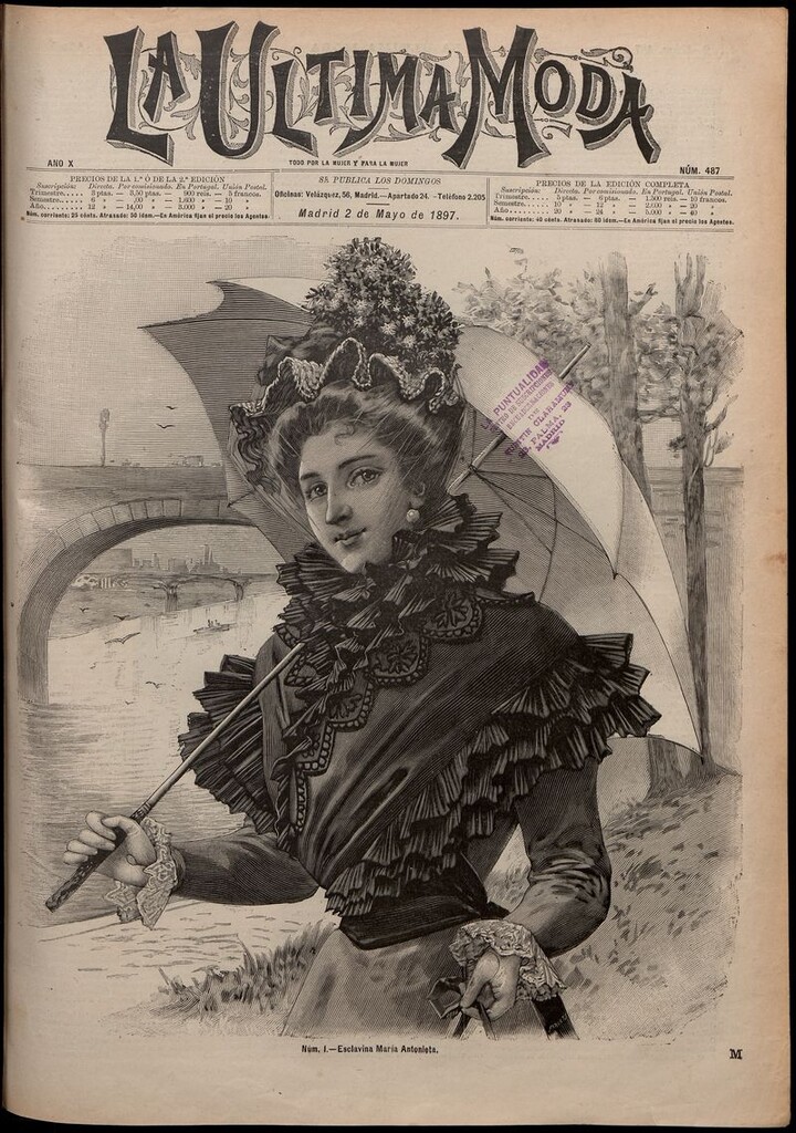 Miniatura de La Última moda: revista ilustrada hispano-americana, del 2 de mayo de 1897