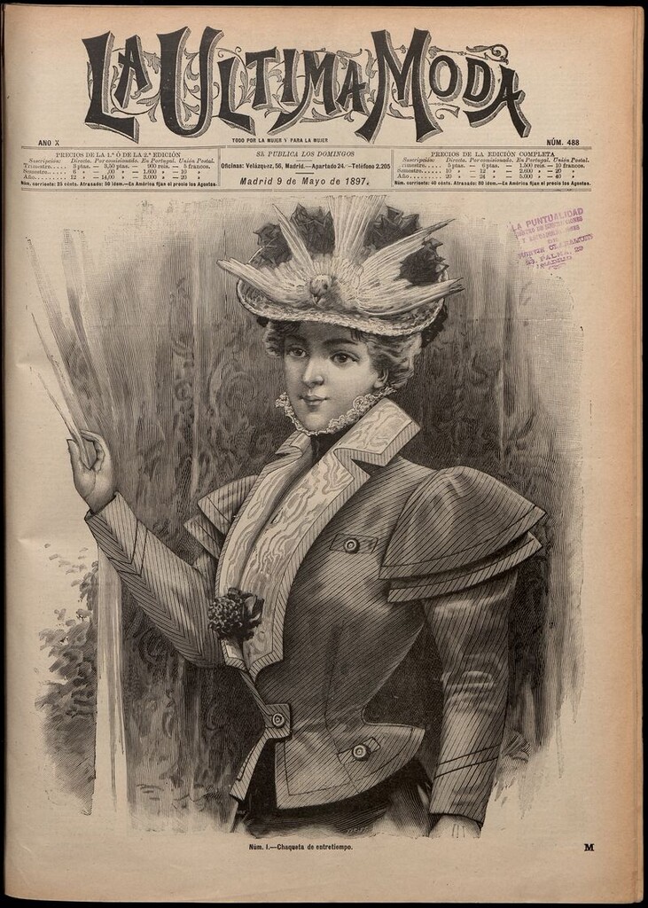 Miniatura de La Última moda: revista ilustrada hispano-americana, del 9 de mayo de 1897