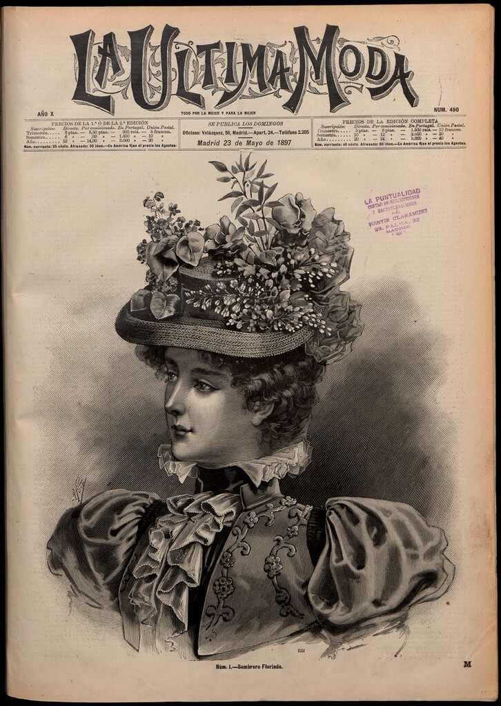 Miniatura de La Última moda: revista ilustrada hispano-americana, del 23 de mayo de 1897