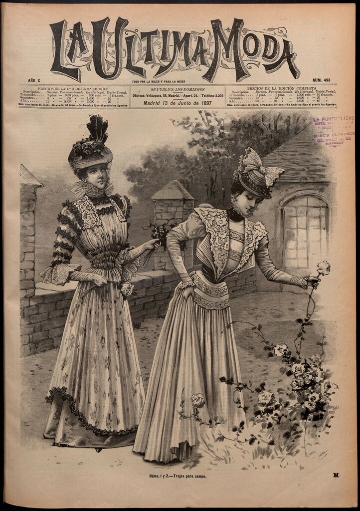 Miniatura de La Última moda: revista ilustrada hispano-americana, del 13 de junio de 1897
