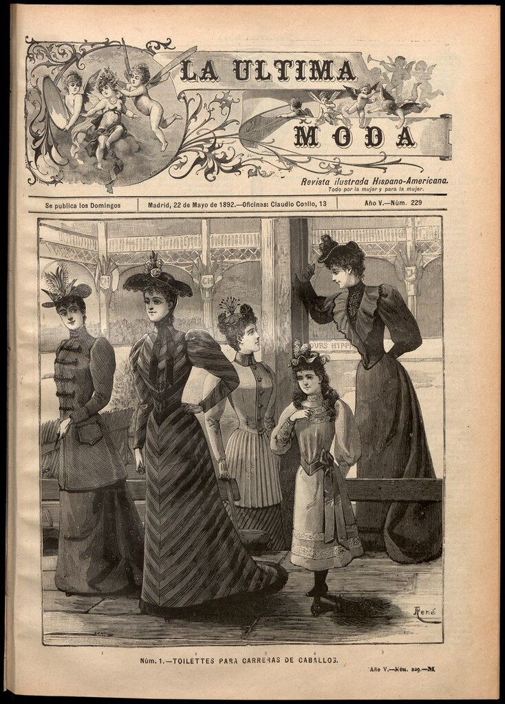 Miniatura de La Última moda: revista ilustrada hispano-americana, del 22 de mayo de 1892
