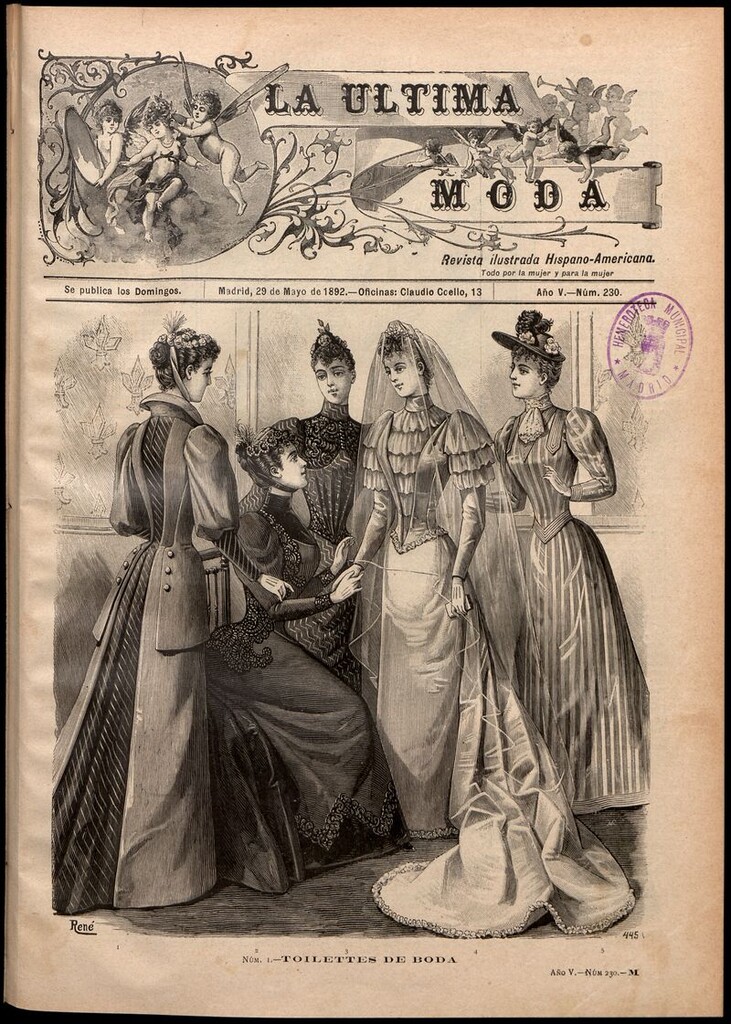 Miniatura de La Última moda: revista ilustrada hispano-americana, del 29 de mayo de 1892