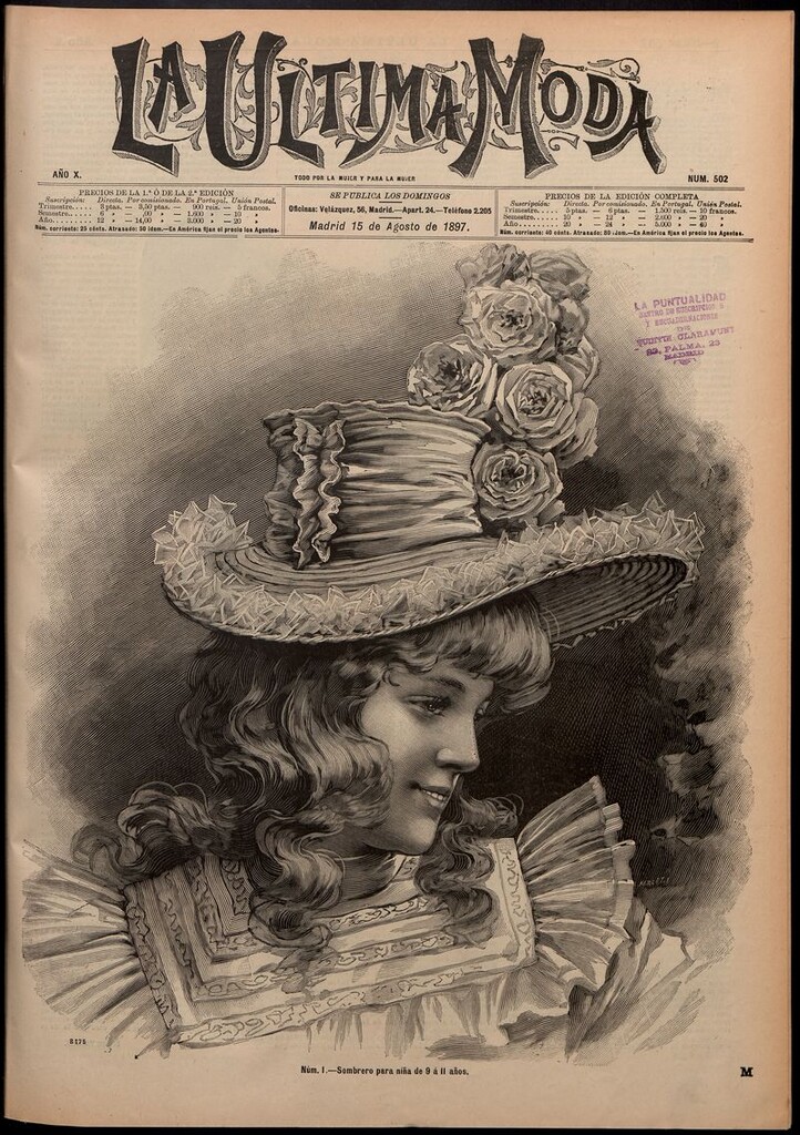 Miniatura de La Última moda: revista ilustrada hispano-americana, del 15 de agosto de 1897
