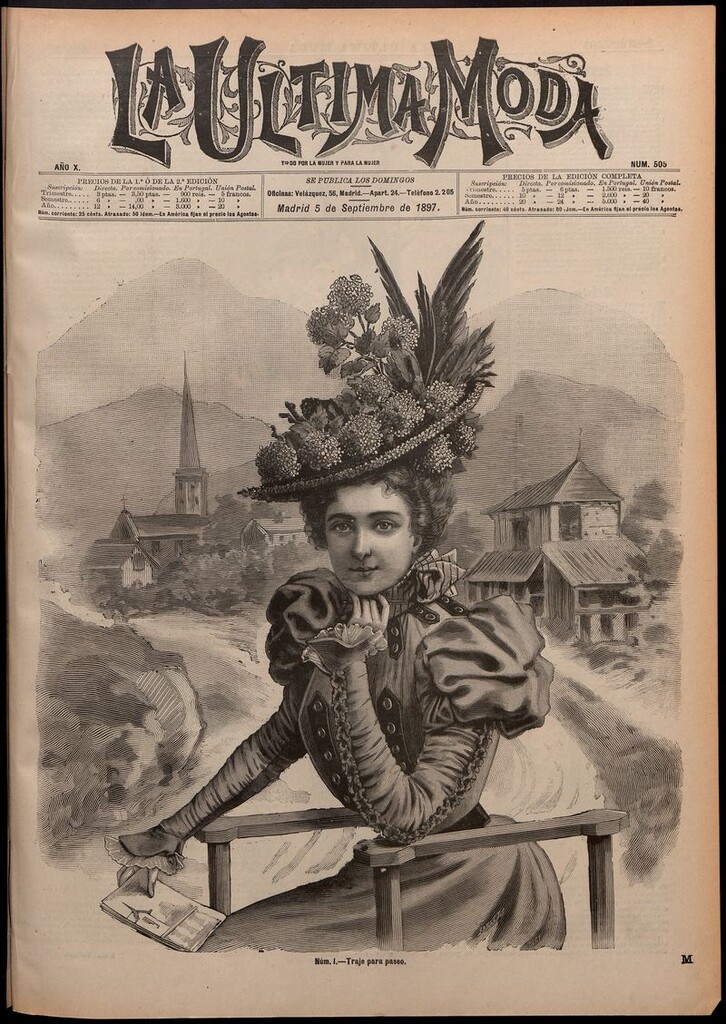 Miniatura de La Última moda: revista ilustrada hispano-americana, del 5 de septiembre de 1897