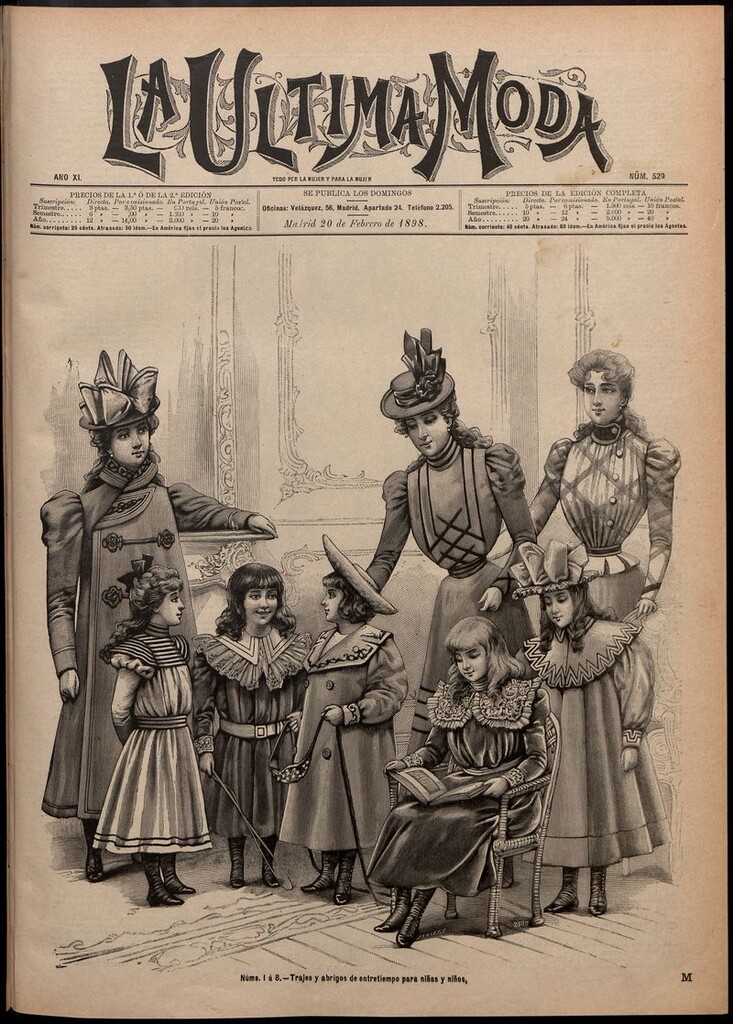 Miniatura de La Última moda: revista ilustrada hispano-americana, del 20 de febrero de 1898