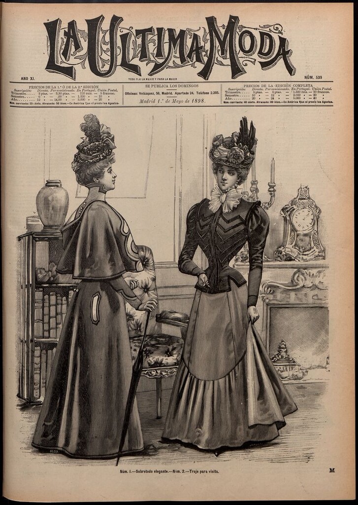 Miniatura de La Última moda: revista ilustrada hispano-americana, del 1 de mayo de 1898