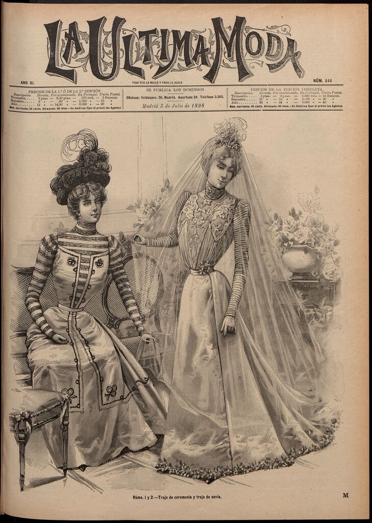 Miniatura de La Última moda: revista ilustrada hispano-americana, del 3 de julio de 1898