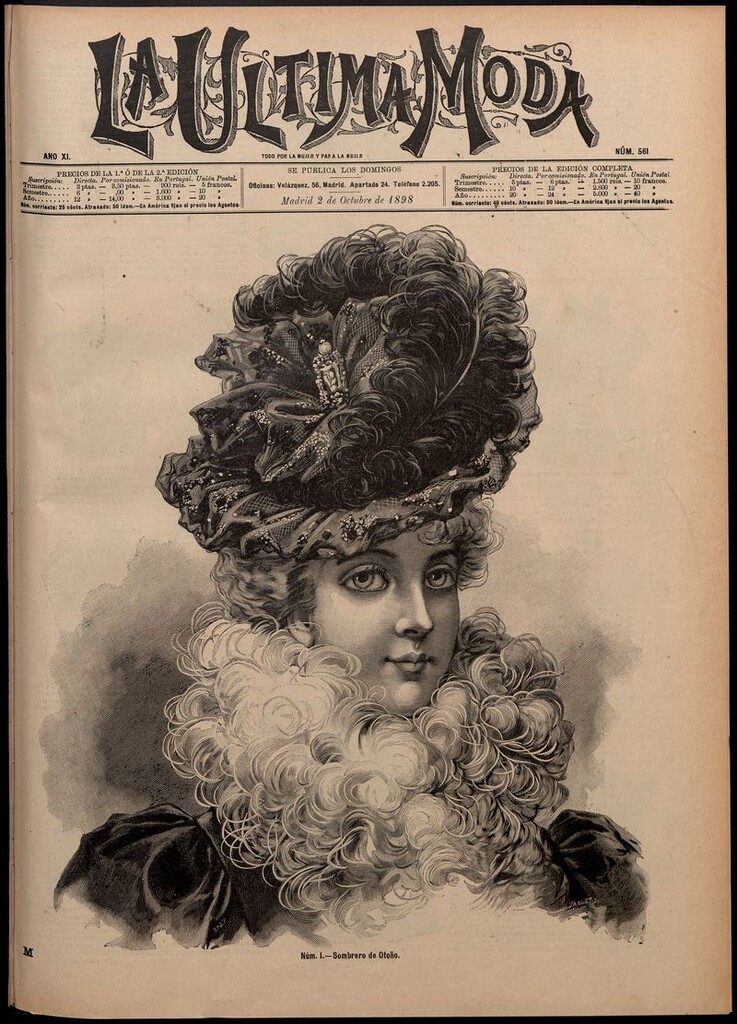 Miniatura de La Última moda: revista ilustrada hispano-americana, del 2 de octubre de 1898
