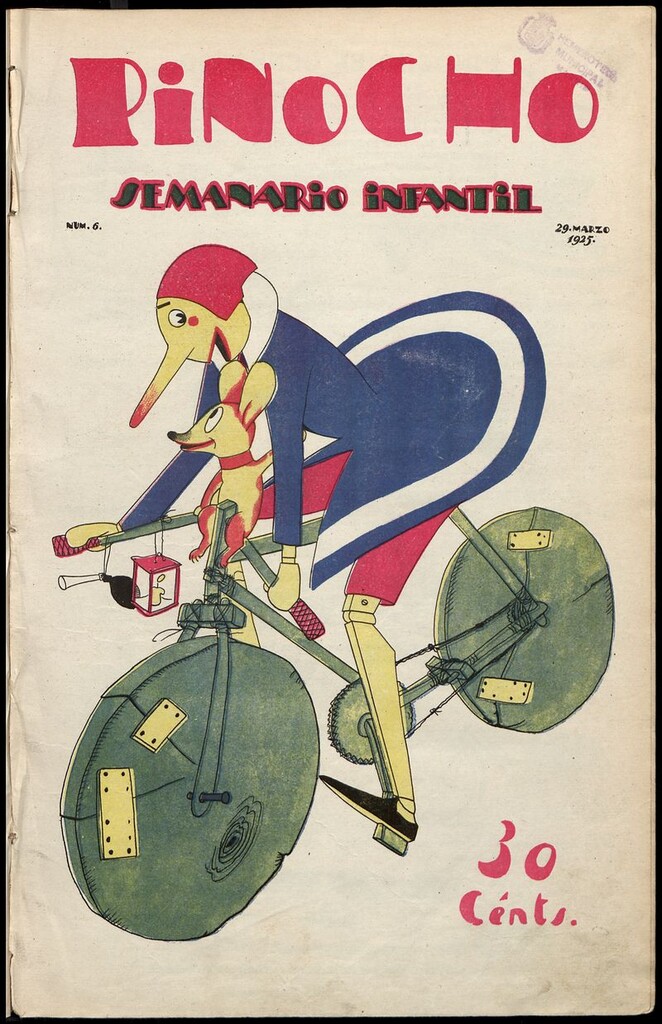 Miniatura de Pinocho: semanario infantil, nº 6 del 29 de marzo de 1925