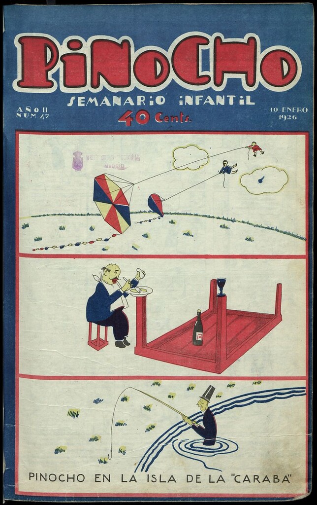 Miniatura de Pinocho: semanario infantil, nº 47 del 10 de enero de 1926