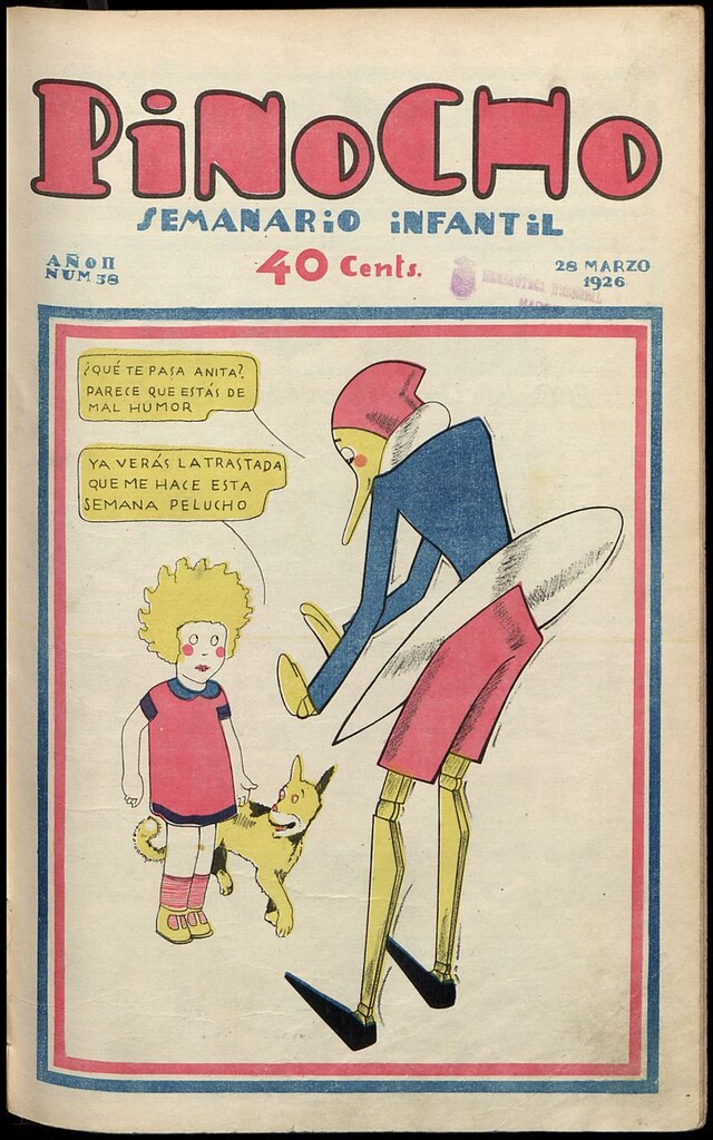 Miniatura de Pinocho: semanario infantil, nº 58 del 28 de marzo de 1926