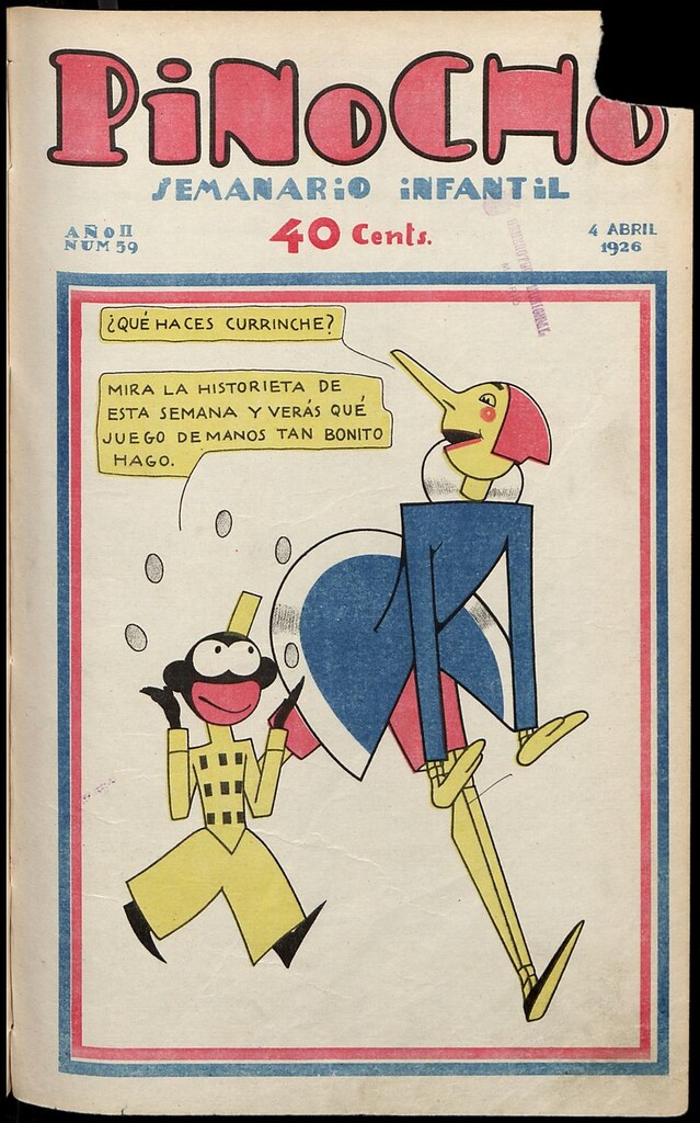 Miniatura de Pinocho: semanario infantil, nº 59 del 4 de abril de 1926