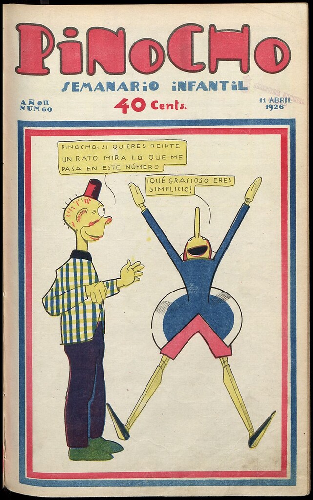 Miniatura de Pinocho: semanario infantil, nº 60 del 11 de abril de 1926