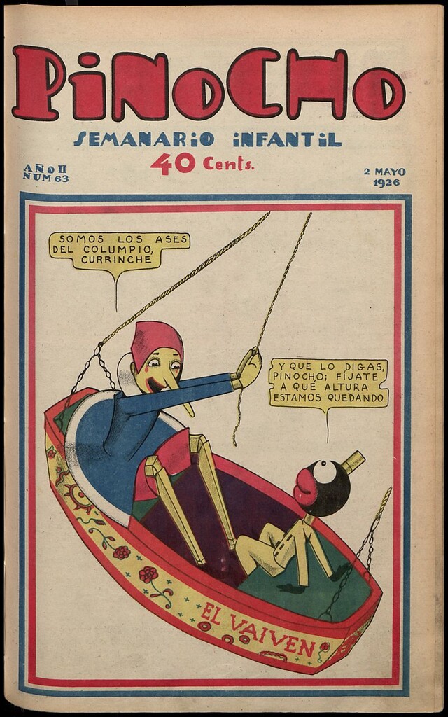 Miniatura de Pinocho: semanario infantil, nº 63 del 2 de mayo de 1926