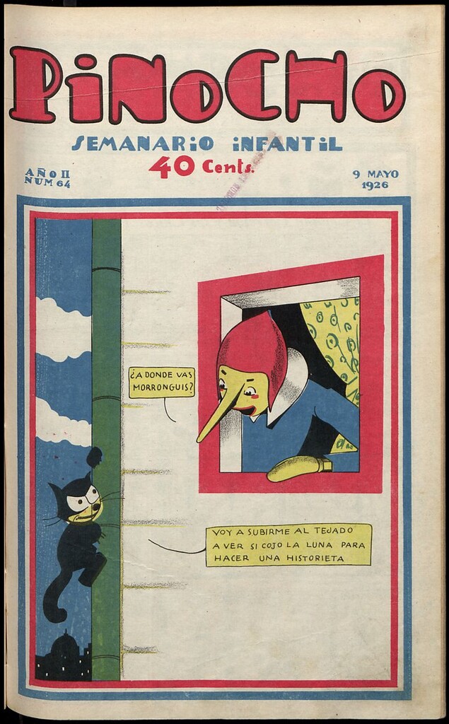Miniatura de Pinocho: semanario infantil, nº 64 del 9 de mayo de 1926