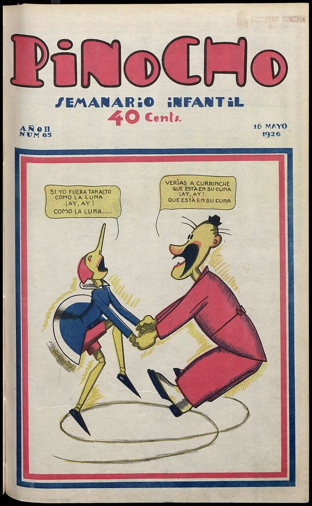 Miniatura de Pinocho: semanario infantil, nº 65 del 16 de mayo de 1926