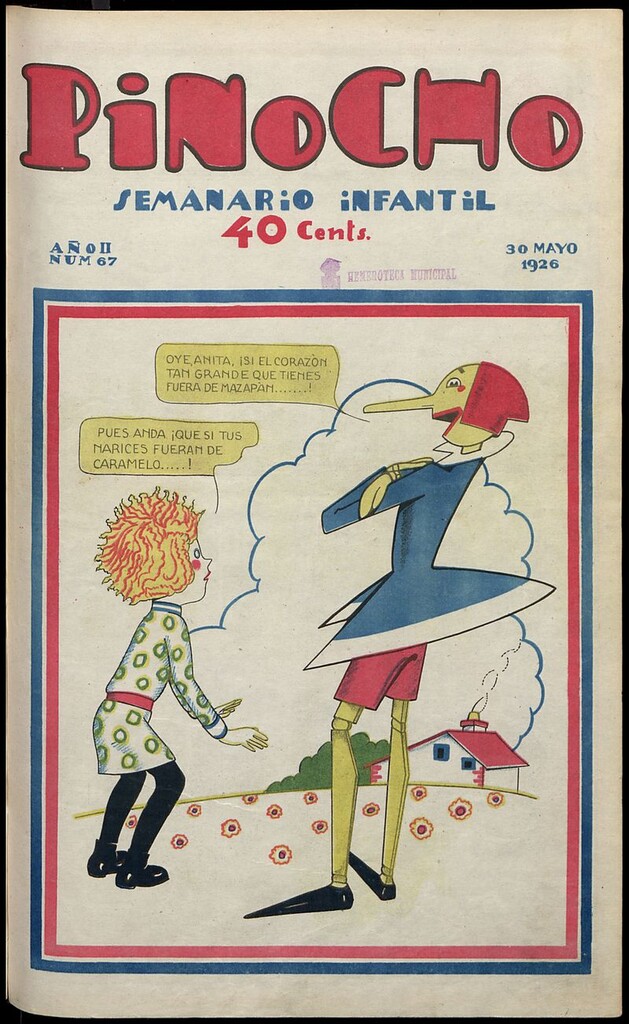 Miniatura de Pinocho: semanario infantil, nº 67 del 30 de mayo de 1926