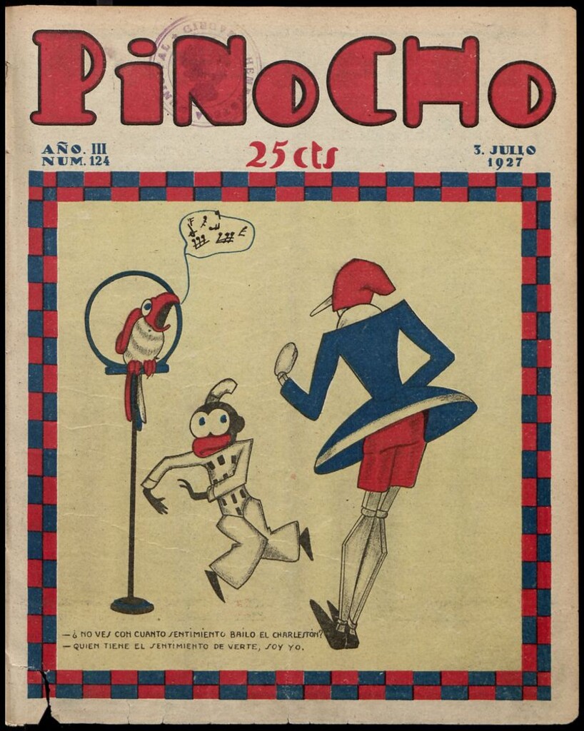 Miniatura de Pinocho: semanario infantil, nº 124 del 3 de julio de 1927