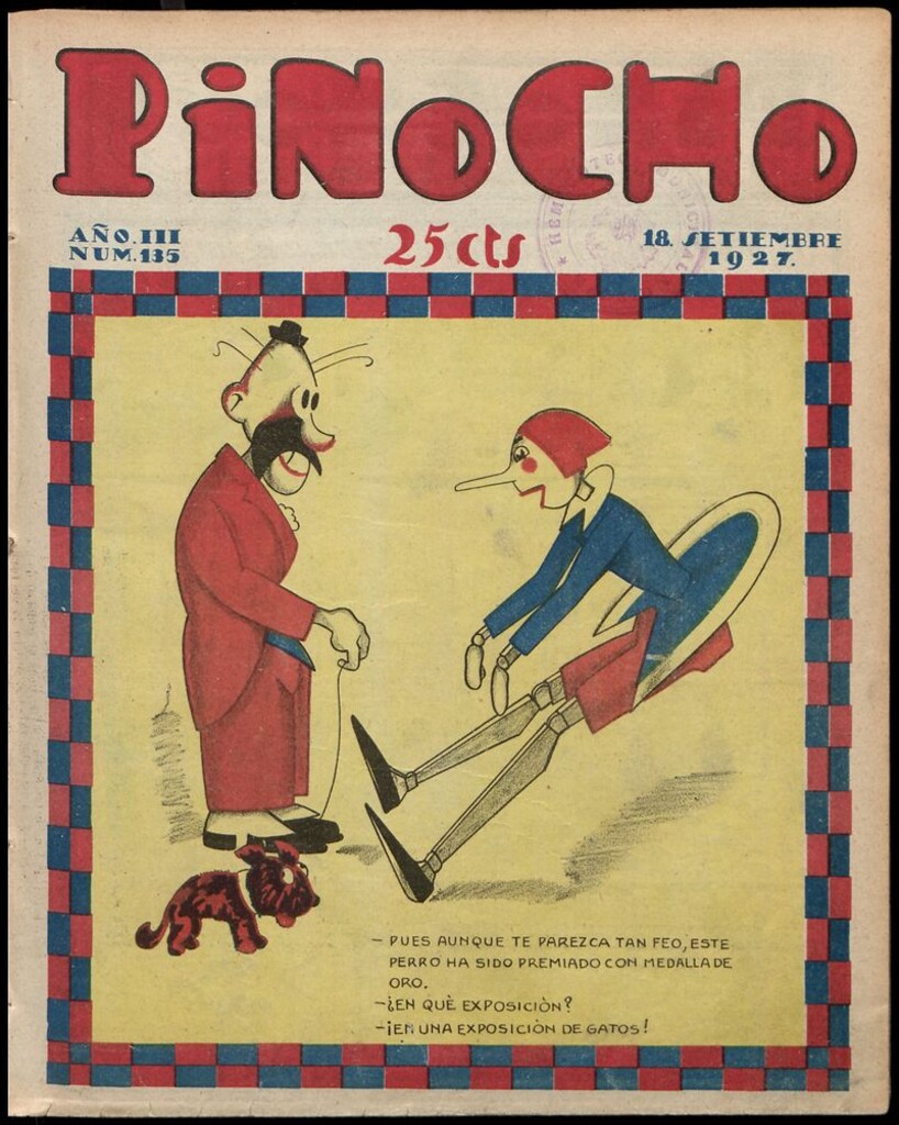 Miniatura de Pinocho: semanario infantil, nº 135 del 18 de septiembre de 1927