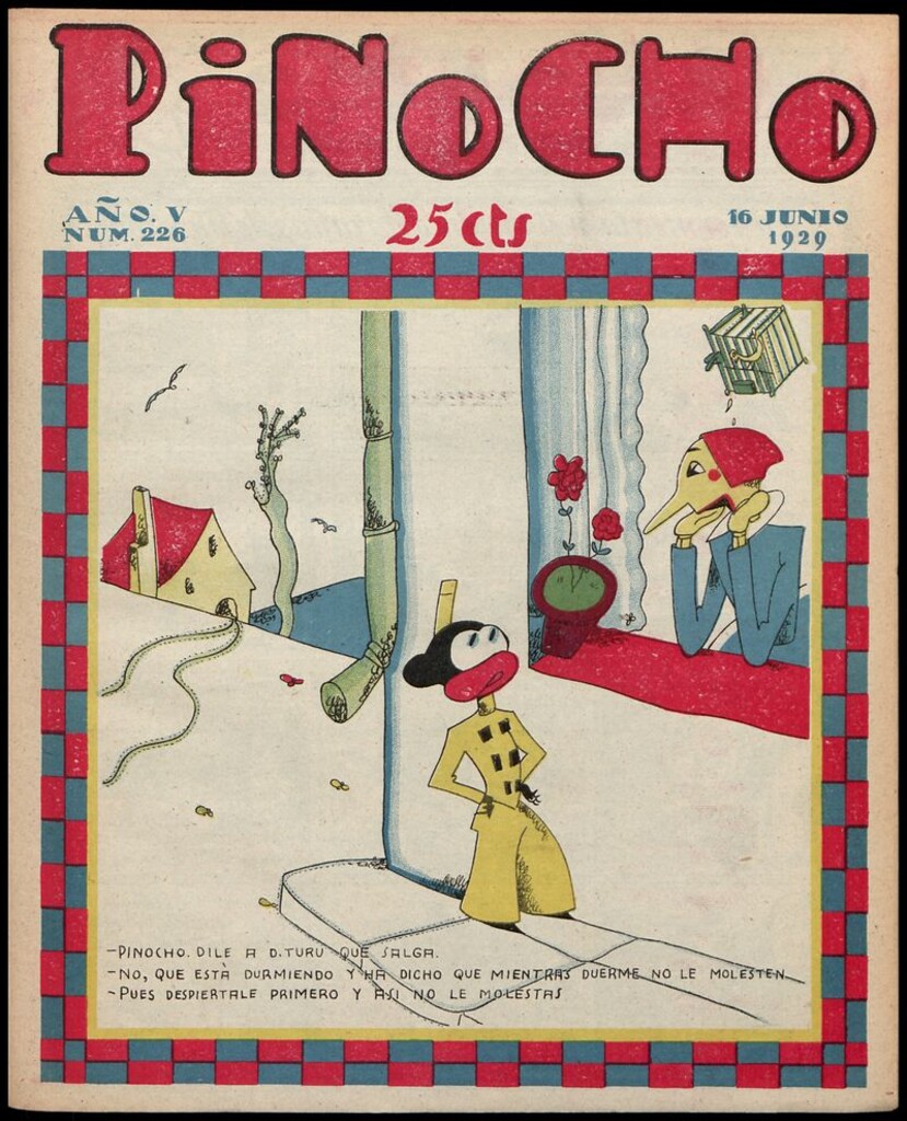 Miniatura de Pinocho: semanario infantil, nº 226 del 16 de junio de 1929