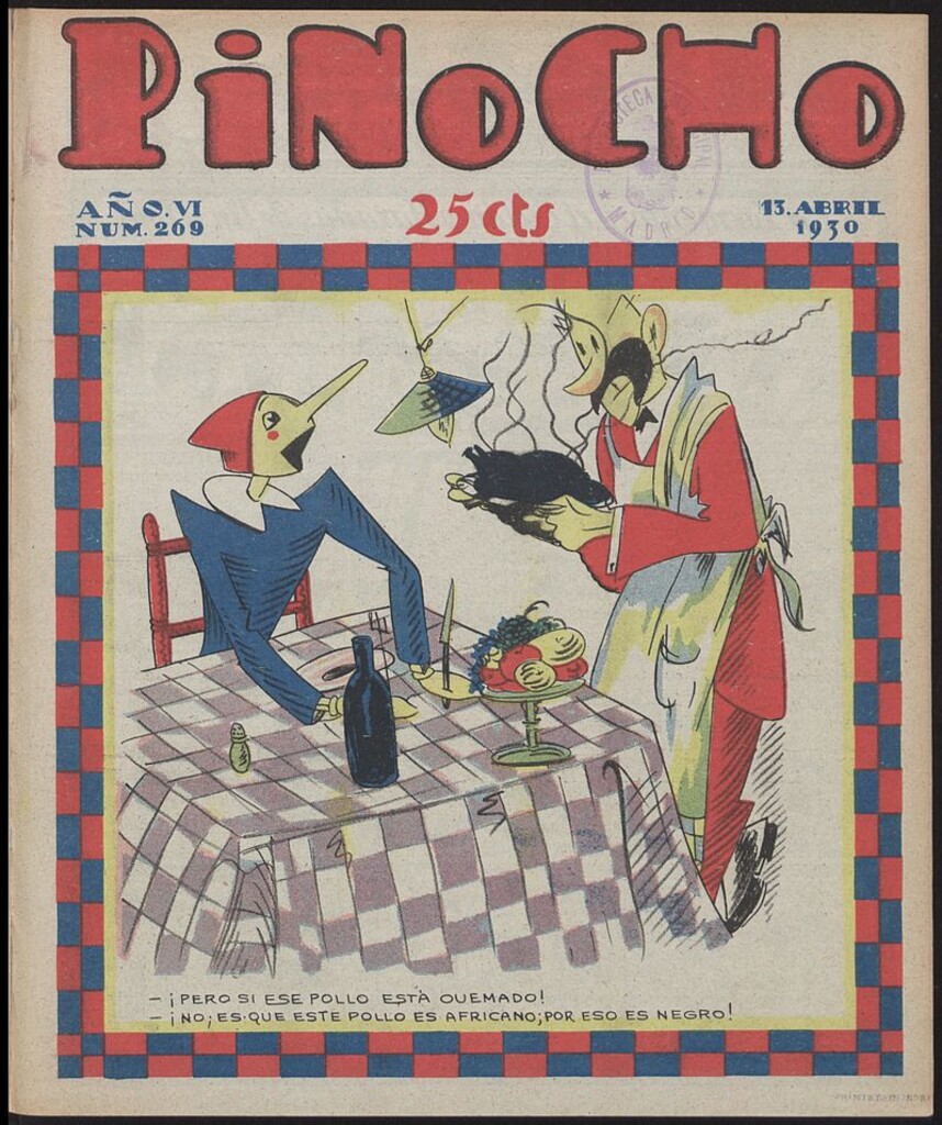 Miniatura de Pinocho: semanario infantil, nº 269 del 13 de abril de 1930