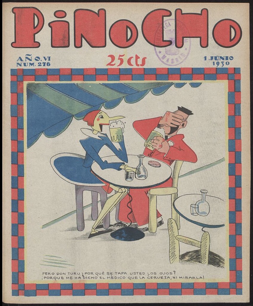 Miniatura de Pinocho: semanario infantil, nº 276 del 1 de junio de 1930