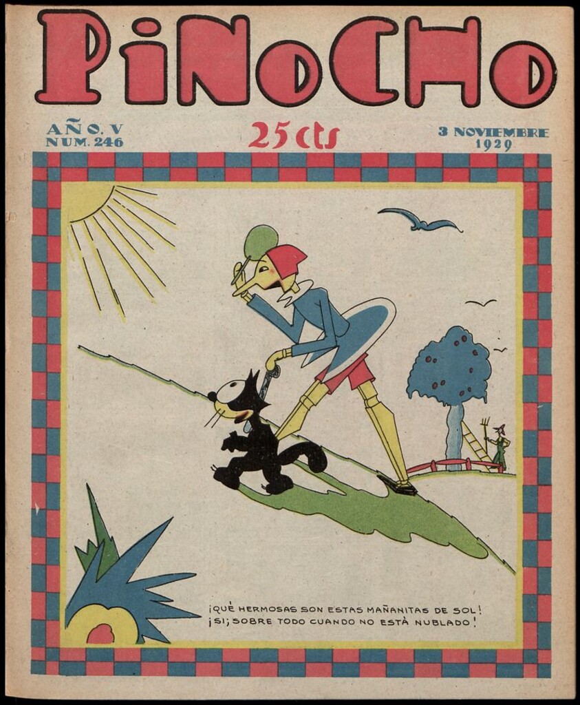 Miniatura de Pinocho: semanario infantil, nº 246 del 3 de noviembre de 1929