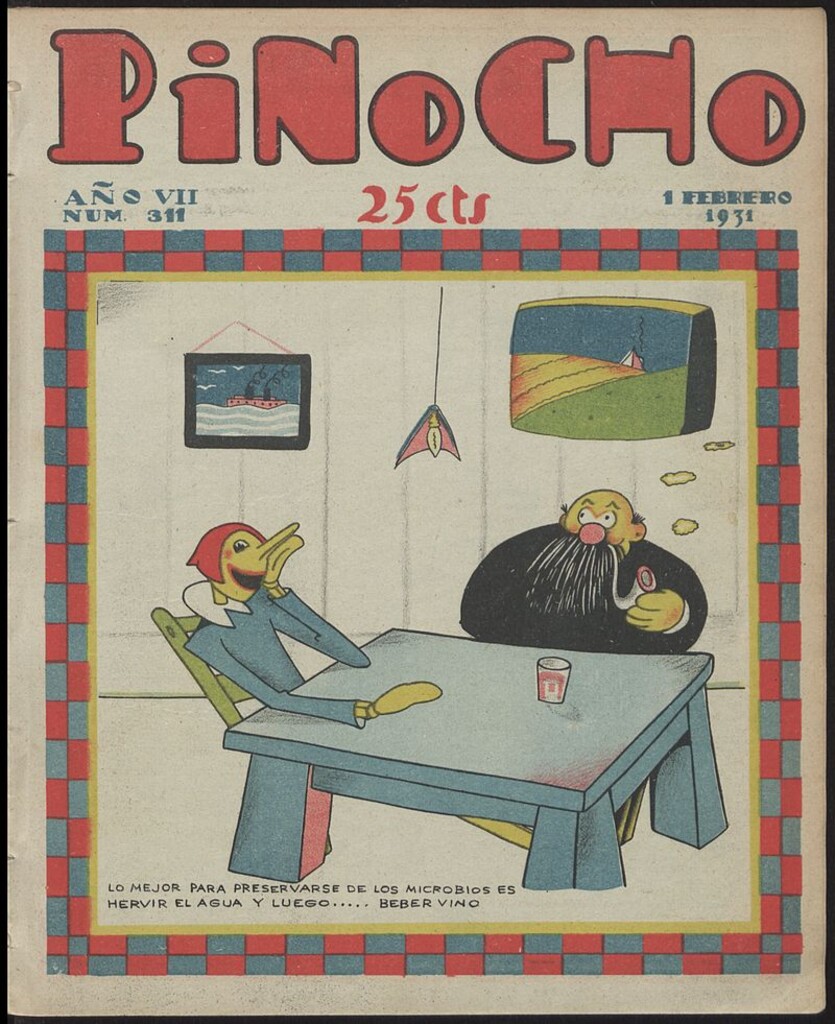 Miniatura de Pinocho: semanario infantil, nº 311 del 1 de febrero de 1931