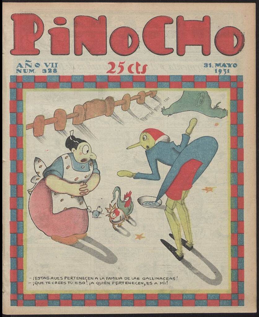 Miniatura de Pinocho: semanario infantil, nº 328 del 31 de mayo de 1931