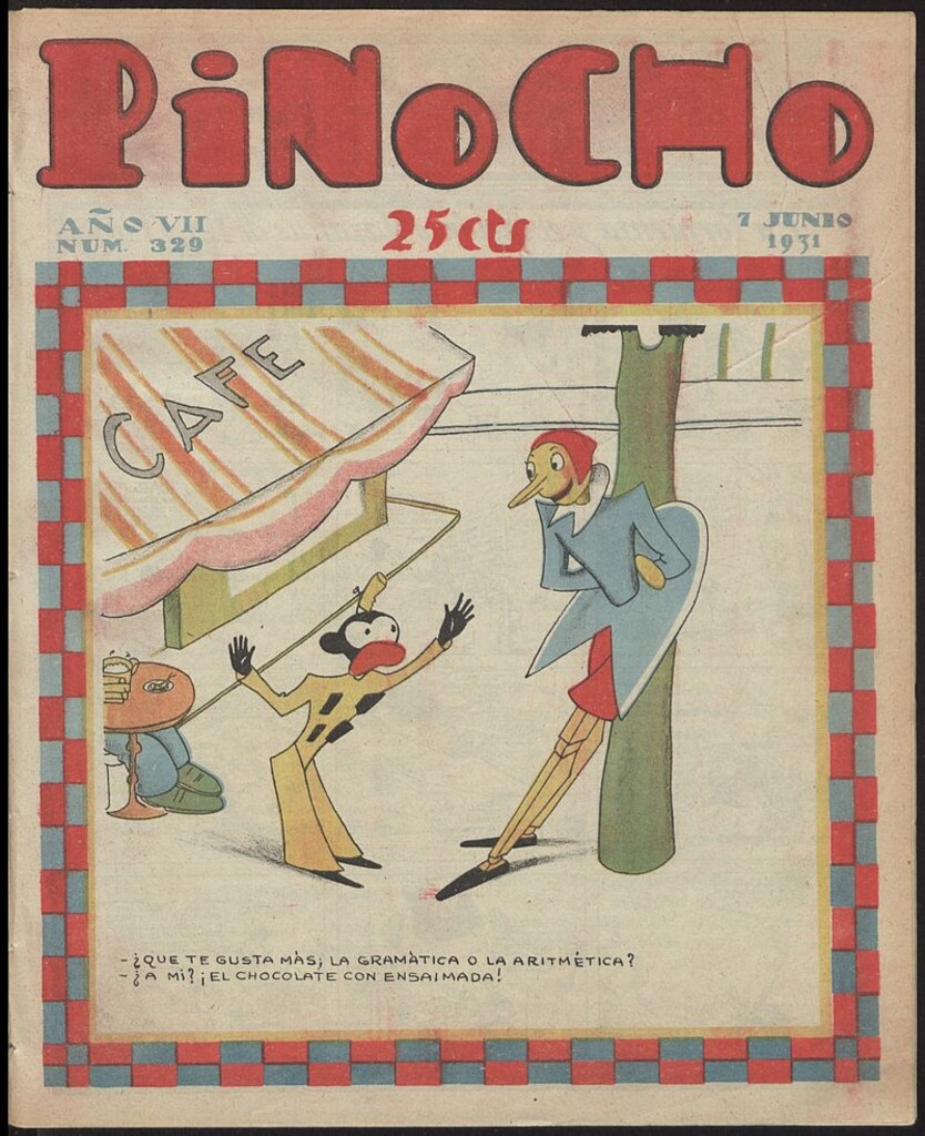 Miniatura de Pinocho: semanario infantil, nº 329 del 7 de junio de 1931
