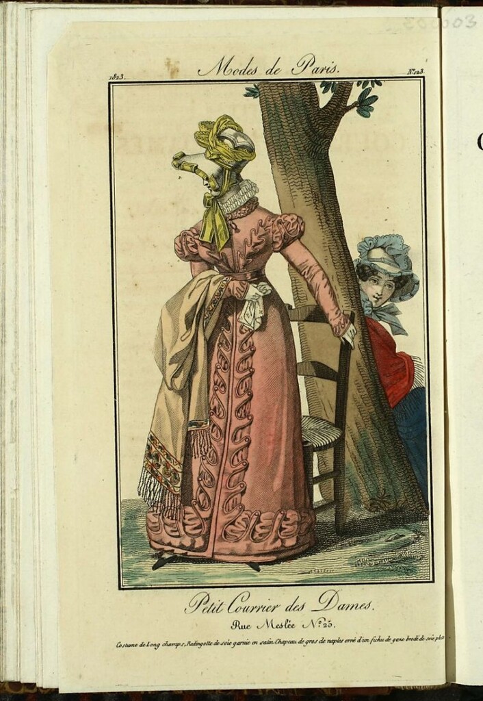 Miniatura de Petit Courrier des Dames : annonces des modes, des nouveautés et des arts del 30 de Marzo de 1823