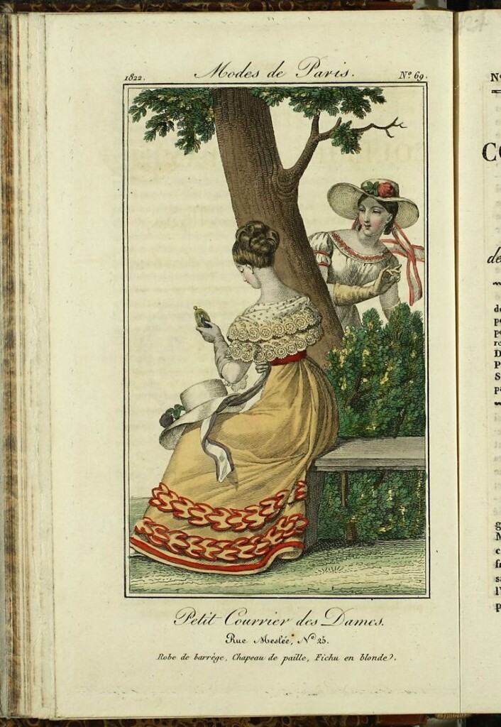 Miniatura de Petit Courrier des Dames : annonces des modes, des nouveautés et des arts del 10 de Agosto de 1822