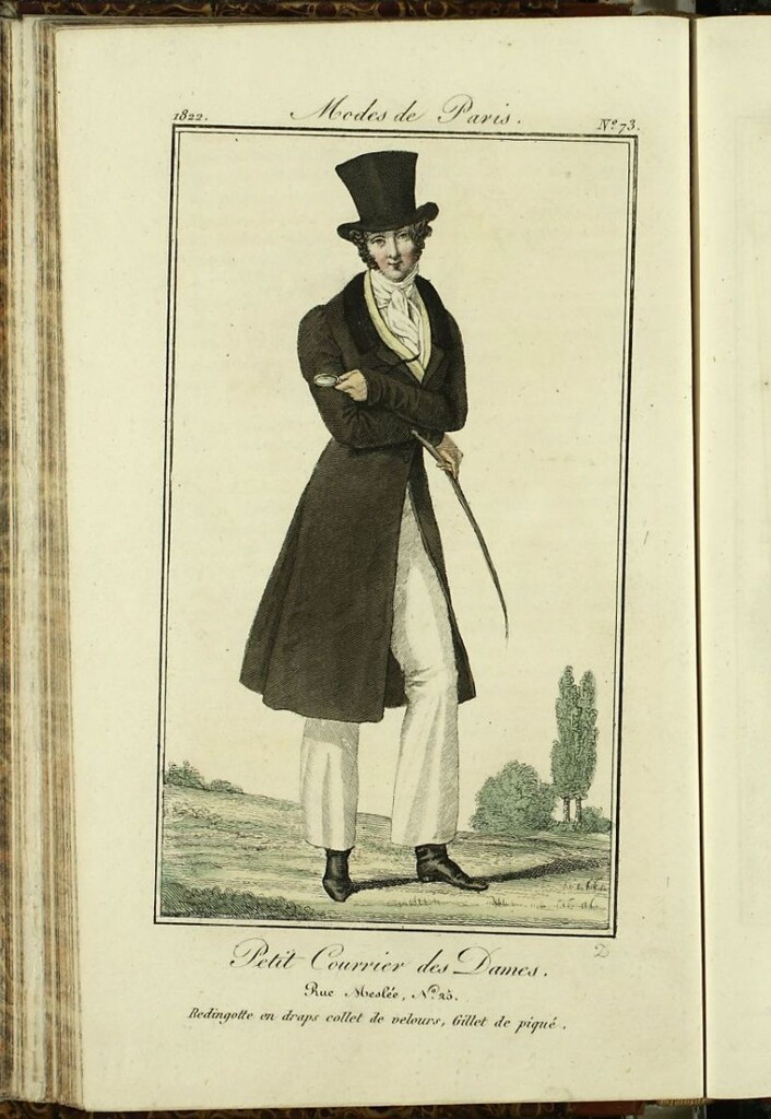 Miniatura de Petit Courrier des Dames : annonces des modes, des nouveautés et des arts del 25 de Agosto de 1822