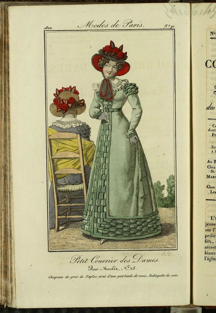 Miniatura de Petit Courrier des Dames : annonces des modes, des nouveautés et des arts del 15 de Noviembre de 1822