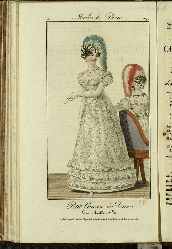 Miniatura de Petit Courrier des Dames : annonces des modes, des nouveautés et des arts del 30 de Noviembre de 1822