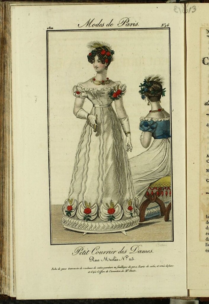 Miniatura de Petit Courrier des Dames : annonces des modes, des nouveautés et des arts del 5 de diciembre de 1822