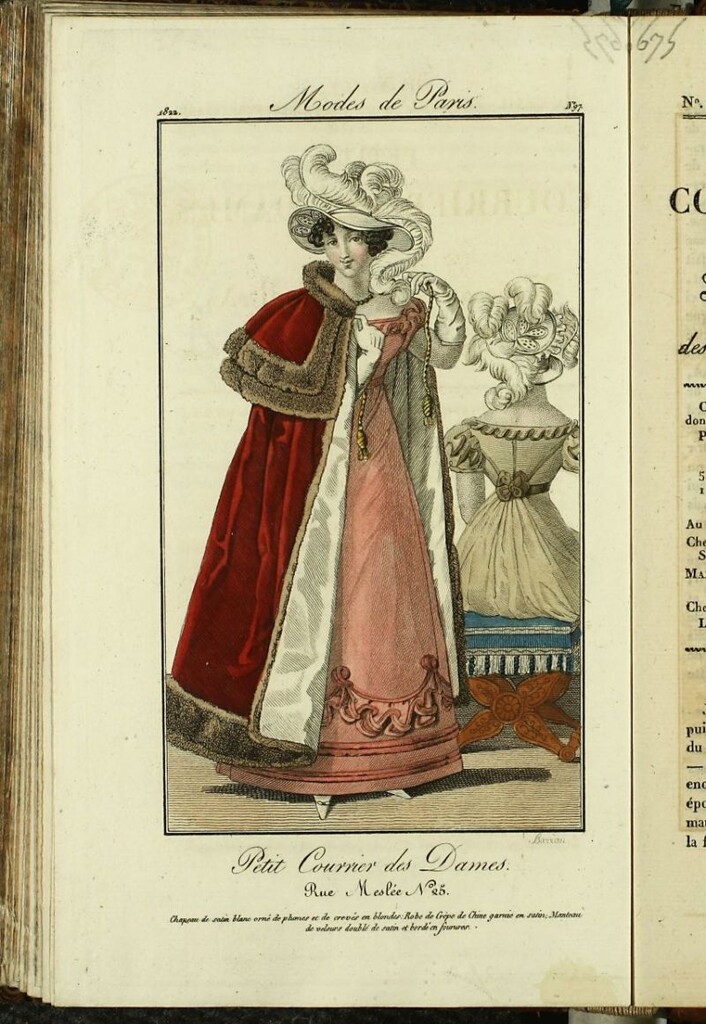 Miniatura de Petit Courrier des Dames : annonces des modes, des nouveautés et des arts del 10 de diciembre de 1822