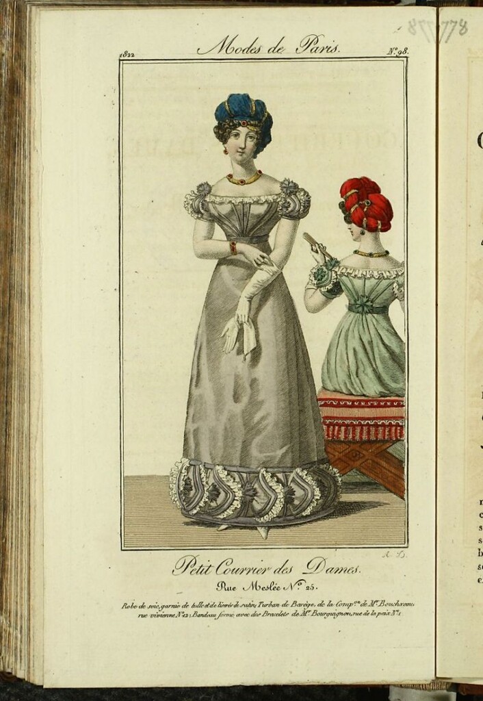 Miniatura de Petit Courrier des Dames : annonces des modes, des nouveautés et des arts del 15 de diciembre de 1822