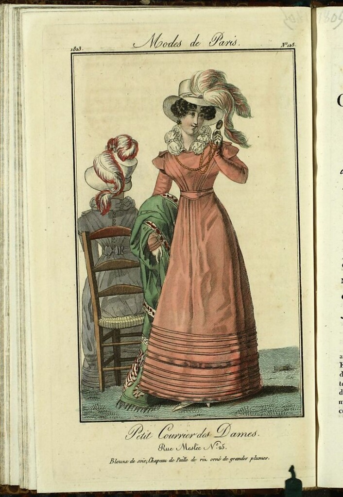 Miniatura de Petit Courrier des Dames : annonces des modes, des nouveautés et des arts del 10 de Abril de 1823