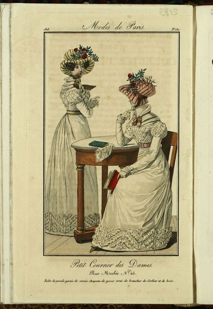 Miniatura de Petit Courrier des Dames : annonces des modes, des nouveautés et des arts del 30 de Abril de 1823