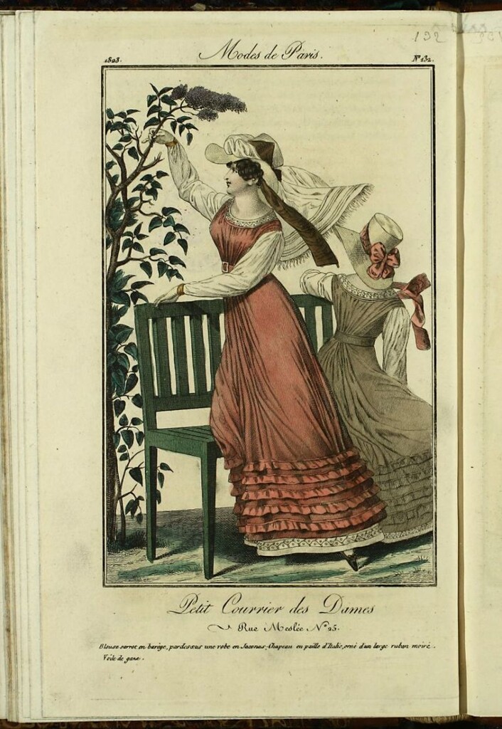 Miniatura de Petit Courrier des Dames : annonces des modes, des nouveautés et des arts del 10 de Mayo de 1823