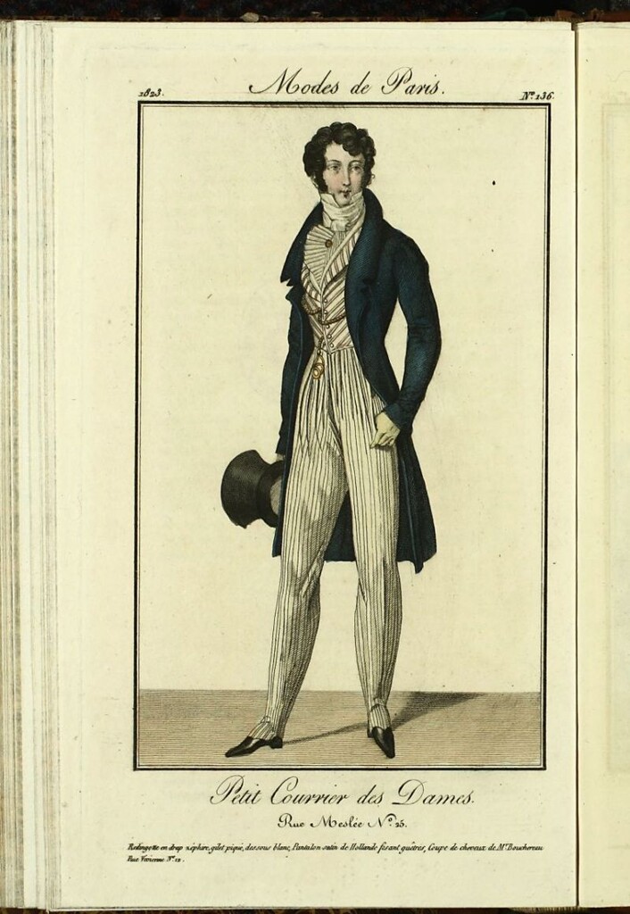 Miniatura de Petit Courrier des Dames : annonces des modes, des nouveautés et des arts del 25 de Mayo de 1823