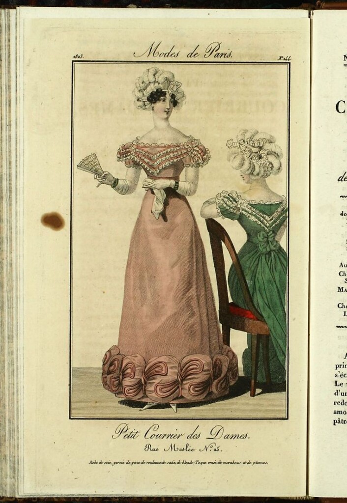 Miniatura de Petit Courrier des Dames : annonces des modes, des nouveautés et des arts del 30 de Junio de 1823