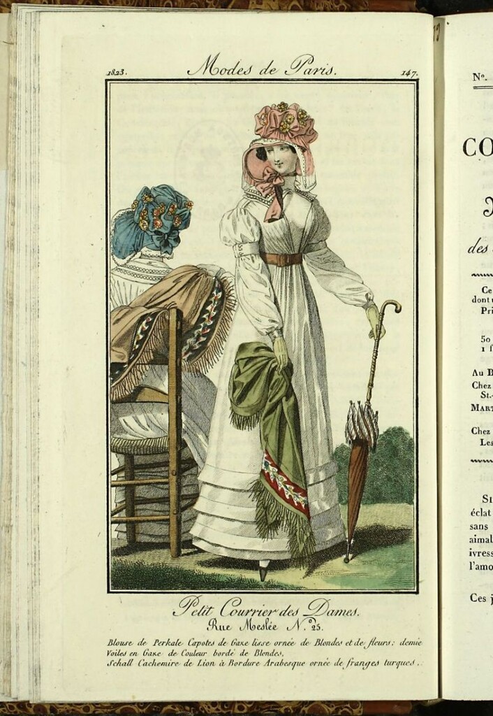 Miniatura de Petit Courrier des Dames : annonces des modes, des nouveautés et des arts del 15 de Julio de 1823.